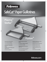 Fellowes plasma a4 guillotine snijmachine Manuale utente