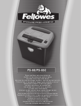Fellowes Powershred PS-60 Manuale utente