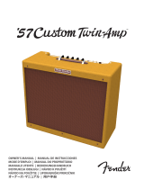 Fender '57 Custom Twin-Amp® Manuale del proprietario