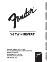 Fender '65 Twin Reverb® Manuale del proprietario