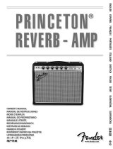 Fender '68 Custom Princeton® Reverb Manuale del proprietario