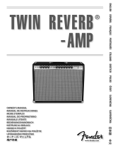 Fender '68 Custom Twin Reverb® Manuale del proprietario