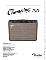 Fender Champion™ 100 Manuale del proprietario