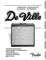 Fender HOT ROD DEVILLE - REV C Manuale utente