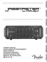 Fender Jazzmaster Ultralight Manuale del proprietario