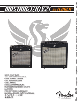Fender Mustang 1-2 V.2 Quick Start Manuale del proprietario
