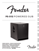 Fender PS-512 Powered Sub Manuale del proprietario