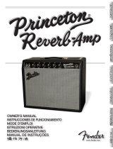 Fender PRINCETON REVERB-AMP Manuale utente