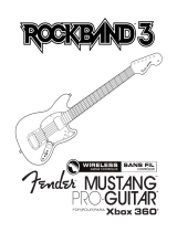 Fender ROCKBAND 3 Manuale utente