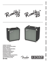 Fender Rumble 25 Manuale del proprietario
