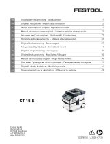 Festool CT 15 E-Set Istruzioni per l'uso