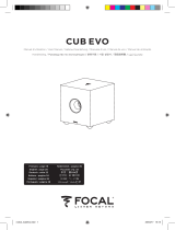 Focal Cub Evo Manuale utente