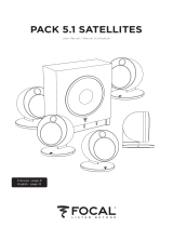 Focal Sib Pack 5.1 - 5 Sib & Cub3 Manuale utente