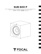 Focal SUB 600 P Manuale utente