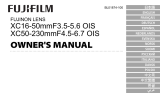 Fujifilm XC16-50mmF3.5-5.6 Manuale del proprietario