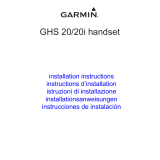 Garmin GHS 20i Guida d'installazione