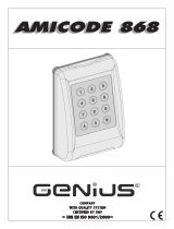Genius Amicode 868 Istruzioni per l'uso