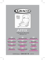 Graco Affix Group 2/3 Car Seat Manuale utente