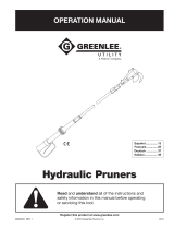 Greenlee 48520, LHFS-210003 Hydraulic Pruners Manuale utente