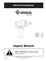 Greenlee H6510A Impact Wrench Manuale utente