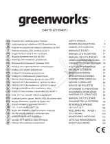 Greenworks G40T5 Manuale del proprietario
