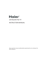 Haier LE24G610CF Manuale utente