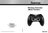 Hama 51836 Wireless Controller Black Thunder PS3 Manuale del proprietario