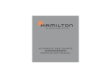 Hamilton Watch Automatic and Quartz Chronograph Manuale utente