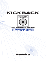 Hartke Kickback 12 Manuale utente