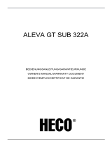 Heco Aleva GT Sub 322A Manuale utente