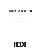 Heco Ascade 300 BTX Manuale del proprietario