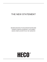Heco The New Statement Manuale del proprietario