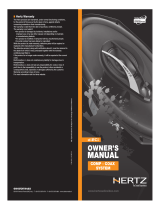Hertz DCX 165.3 specificazione