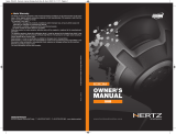 Hertz ES 250D.5  Manuale del proprietario