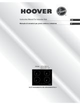 Hoover HPI430BLA/3 Induction Hob Manuale utente