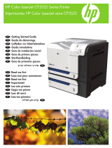 HP Color LaserJet CP3520 Printer Series Manuale utente