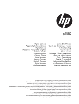 HP p550 Digital Camera Manuale utente