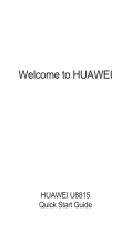 Huawei U8815 Manuale utente