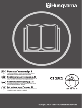 Husqvarna CS 2512 Manuale utente