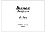 Ibanez MIMX30 Manuale del proprietario