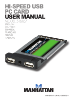 Manhattan 516167 Manuale utente