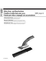 Ikra GBS 7050 LI 3,6V 1,3Ah R3004 Migros Manuale del proprietario