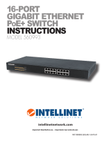 Intellinet 16-Port Gigabit Ethernet PoE  Switch Quick Install Guide