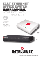 Intellinet 5-Port Fast Ethernet Office Switch Manuale utente