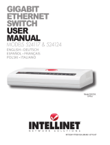 Intellinet 8-Port Gigabit Ethernet Switch Manuale utente
