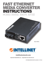 Intellinet Fast Ethernet Single Mode Media Converter Istruzioni per l'uso