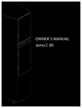 Jamo C 80 SUB Manuale del proprietario