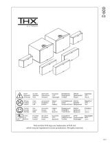 THX D 600 SUR Left Manuale utente