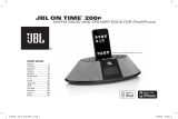JBL On Time 200P Guida utente