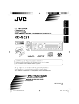 JVC KD-G521 Manuale del proprietario